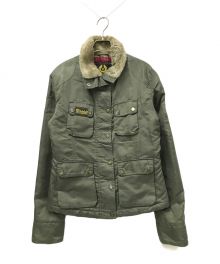 BELSTAFF（ベルスタッフ）の古着「中綿ジャケット」｜カーキ