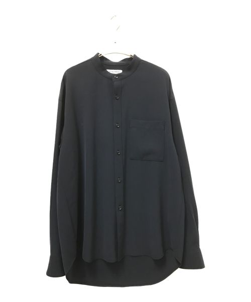 ATTACHMENT（アタッチメント）ATTACHMENT (アタッチメント) ノーカラーシャツ ブラック サイズ:1の古着・服飾アイテム