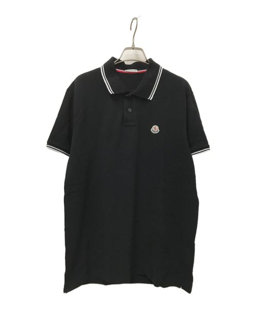 MONCLER（モンクレール）MONCLER (モンクレール) MAGLIA POLO ブラック サイズ:XLの古着・服飾アイテム