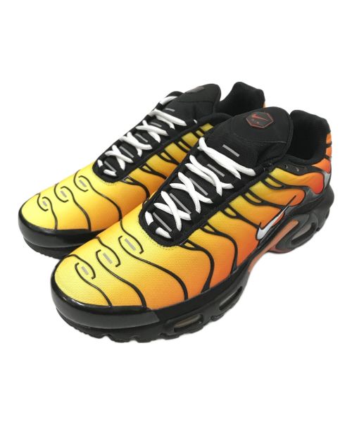 NIKE（ナイキ）NIKE (ナイキ) AIR MAX PLUS ブラック×オレンジ サイズ:28.5cmの古着・服飾アイテム