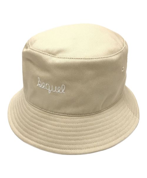 SEQUEL（シークエル）SEQUEL (シークエル) BUCKET HAT ベージュ サイズ:下記参照の古着・服飾アイテム