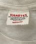 中古・古着 HANDTEX (ハンドテックス) 80'sヴィンテージプリントTシャツ ホワイト サイズ:M：7000円