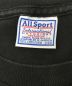 中古・古着 ALL SPORT (オールスポーツ) 90'sプリントTシャツ ブラック サイズ:L：5000円