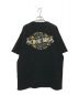 Schott (ショット) ロゴ刺繍 半袖 Tシャツ ブラック サイズ:XL 未使用品：4480円