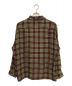 TOWN CRAFT (タウンクラフト) ヴィンテージチェックシャツ ブラウン×イエロー サイズ:XL：20000円