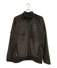 F.C.R.B.（エフシーアールビー）の古着「POLARTEC HYBRID STAND COLLAR JACKET」｜ブラウン