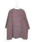 J.S HOMESTEAD (ジャーナルスタンダード ホームステッド) PIGMENT BORDER BOATNECK TEE レッド×グレー サイズ:L：5000円