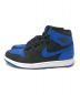 NIKE (ナイキ) AIR JORDAN 1 RETRO HIGH OG ブラック×ブルー サイズ:27.5cm：15000円