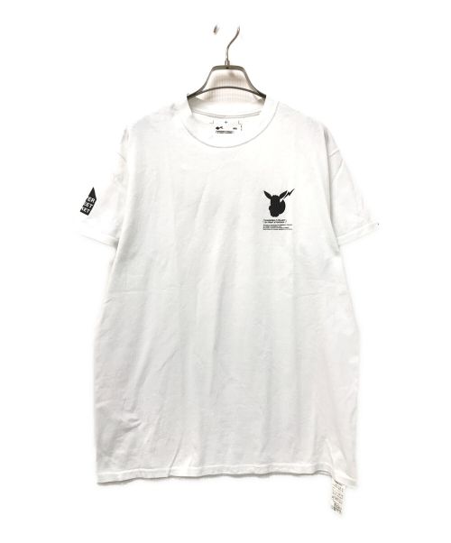 FRAGMENTS（フラグメント）FRAGMENTS (フラグメント) pokemon (ポケモン) DOVER STREET MARKET (ドーバー ストリート マーケット) トリプルネームプリントTシャツ ホワイト サイズ:Mの古着・服飾アイテム