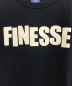 FINESSE (フィネス) Champion (チャンピオン) GOOD ENOUGH (グッドイナフ) コラボロゴプリントTシャツ ネイビー サイズ:Ｍ：12000円