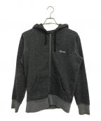 SUPREMEシュプリーム）の古着「Script Heather Zip Hoodie」｜グレー