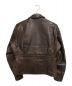 Aero LEATHER (エアロレザー) Steerhide Halfbelt jacket ブラウン サイズ:36：35000円