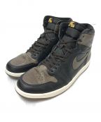 NIKEナイキ）の古着「Air Jordan 1 Retro High OG」｜ブラック×ブラウン