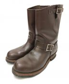 RED WINGレッドウィング）の古着「ENGINEER BOOTS」｜ブラウン