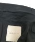 中古・古着 ESTNATION (エストネーション) サテンジップアップジャケット ブラック サイズ:L：6000円