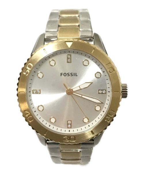 FOSSIL（フォッシル）FOSSIL (フォッシル) Fossil Dayle Two Tone Watch ホワイト サイズ:下記参照の古着・服飾アイテム