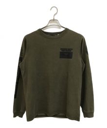 AVIREX（アヴィレックス）の古着「L/S TOP GUN T-SHIRTS」｜オリーブ