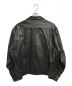 中古・古着 LIBERTO (リベルト) シングルレザージャケット ブラック サイズ:L：7000円