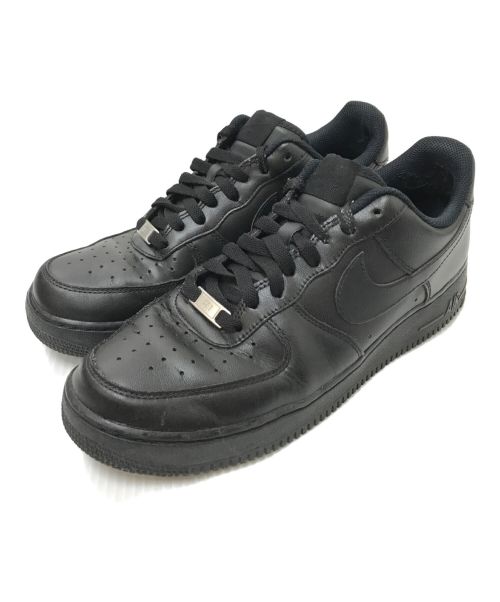 NIKE（ナイキ）NIKE (ナイキ) AIR FORCE 1 07 ブラック サイズ:27.0㎝の古着・服飾アイテム