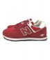 NEW BALANCE (ニューバランス) ローカットスニーカー レッド サイズ:28.5cm 未使用品：7000円