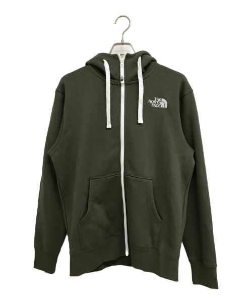 THE NORTH FACE（ザ ノース フェイス）THE NORTH FACE (ザ ノース フェイス) Rearview Full ZIP Hoodie オリーブ サイズ:Ｍ 未使用品の古着・服飾アイテム