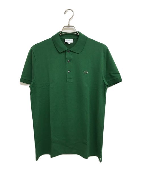 LACOSTE（ラコステ）LACOSTE (ラコステ) ポロシャツ グリーン サイズ:US L 未使用品の古着・服飾アイテム