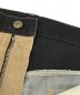 中古・古着 KHOKI (コッキ) Y denim pants ベージュ×ブルー×ブラック サイズ:2：20000円