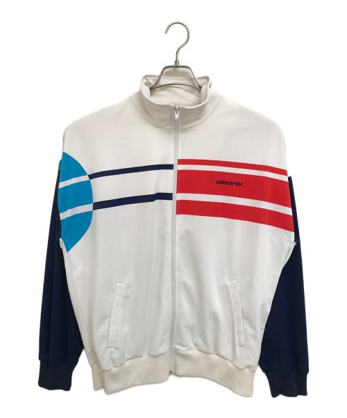 adidas（アディダス）adidas (アディダス) 80's トラックジャケット ホワイト サイズ:US Lの古着・服飾アイテム