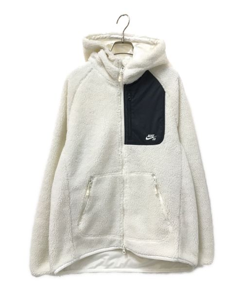 NIKE SB（ナイキエスビー）NIKE SB (ナイキエスビー) EVERETT HOODIE SRPA ホワイト サイズ:Mの古着・服飾アイテム