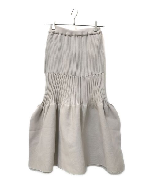 CFCL（シーエフシーエル）CFCL (シーエフシーエル) FLUTED MERMAID SKIRT ベージュ サイズ:1の古着・服飾アイテム