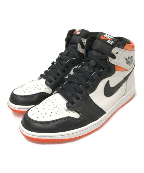 NIKE（ナイキ）NIKE (ナイキ) AIR JORDAN 1 RETRO HIGH OG ホワイト×オレンジ サイズ:29.0cmの古着・服飾アイテム