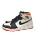 NIKE (ナイキ) AIR JORDAN 1 RETRO HIGH OG ホワイト×オレンジ サイズ:29.0cm：12000円