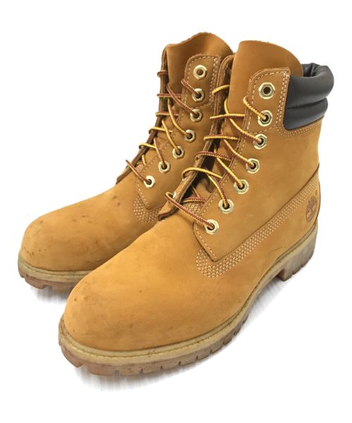 Timberland（ティンバーランド）Timberland (ティンバーランド) 6INCH DOUBLE COLLAR BOOT ブラウン サイズ:25.5cmの古着・服飾アイテム