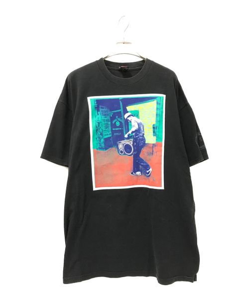 stussy（ステューシー）stussy (ステューシー) CUSTOMADE Tシャツ ブラック サイズ:XLの古着・服飾アイテム