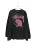 stussy（ステューシー）の古着「ラットプリントカットソー」｜ブラック