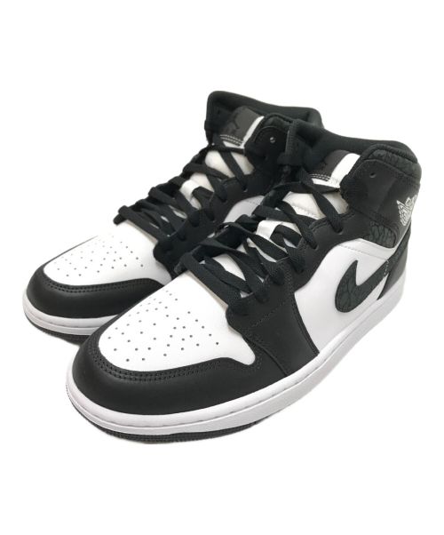 NIKE（ナイキ）NIKE (ナイキ) AIR JORDAN 1 MID SE ホワイト×ブラック サイズ:27.5㎝の古着・服飾アイテム