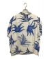 stussy (ステューシー) NOMA t.d. (ノーマティーディー) CACTUS RAYON SHIRT ホワイト×ブルー サイズ:L：8000円