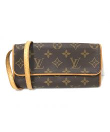 LOUIS VUITTON（ルイ ヴィトン）の古着「ポシェットツインPM」｜ブラウン