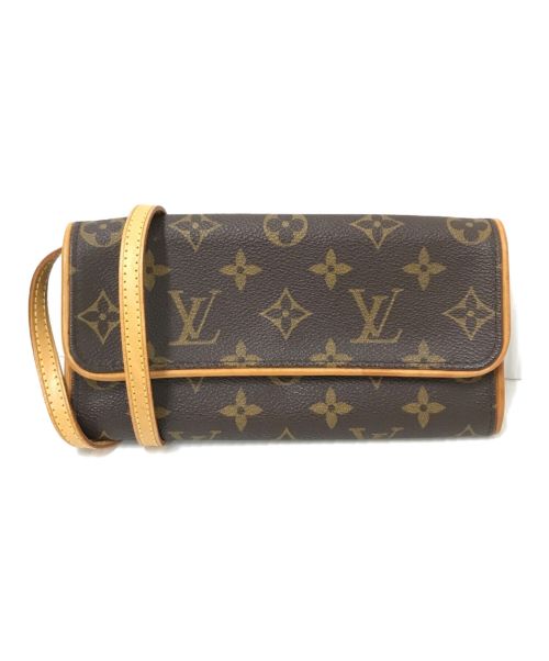 LOUIS VUITTON（ルイ ヴィトン）LOUIS VUITTON (ルイ ヴィトン) ポシェットツインPM ブラウン サイズ:下記参照の古着・服飾アイテム