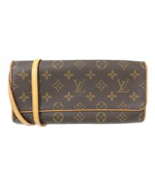 LOUIS VUITTON（ルイ ヴィトン）の古着「ポシェットツインGM」｜ブラウン