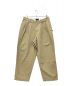 DESCENDANT（ディセンダント）の古着「DC-3 ORGANIC COTTON TWILL TROUSERS」｜ベージュ