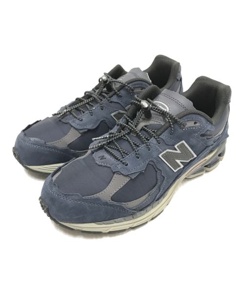 NEW BALANCE（ニューバランス）NEW BALANCE (ニューバランス) ローカットスニーカー ネイビー サイズ:26.5cmの古着・服飾アイテム