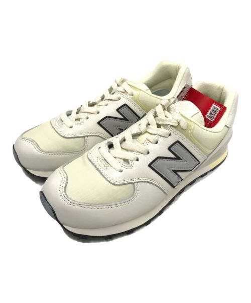 NEW BALANCE（ニューバランス）NEW BALANCE (ニューバランス) ローカットスニーカー アイボリー サイズ:26.5cm 未使用品の古着・服飾アイテム