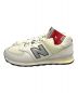 NEW BALANCE (ニューバランス) ローカットスニーカー アイボリー サイズ:26.5cm 未使用品：9000円