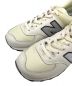 中古・古着 NEW BALANCE (ニューバランス) ローカットスニーカー アイボリー サイズ:26.5cm 未使用品：9000円