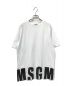 MSGM（エムエスジーエム）の古着「プリントTシャツ」｜ホワイト