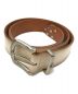 stussy（ステューシー）の古着「METAL S TIP BELT」｜アイボリー