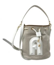 FURLA（フルラ）の古着「CLIO MINI 2way バッグ」｜ベージュ