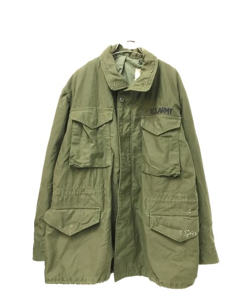 US ARMY（ユーエスアーミー）US ARMY (ユーエスアーミー) M65フィールドジャケット カーキ サイズ:Mの古着・服飾アイテム