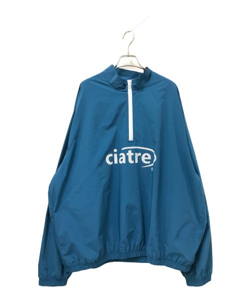 ciatre（シアター）ciatre (シアター) 3layer halfzip shell jacket ブルー サイズ:XLの古着・服飾アイテム